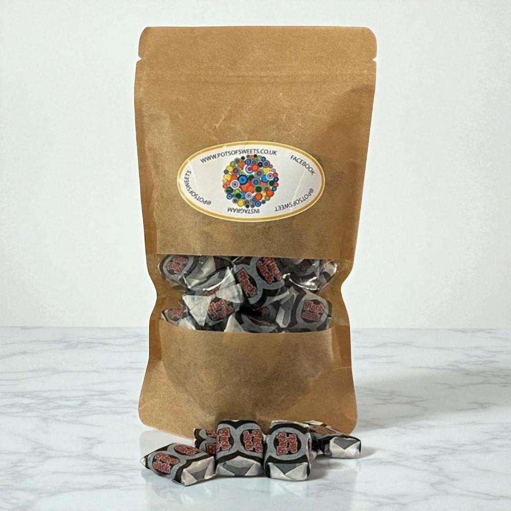 250g Pouch of Black Jacks Sweets