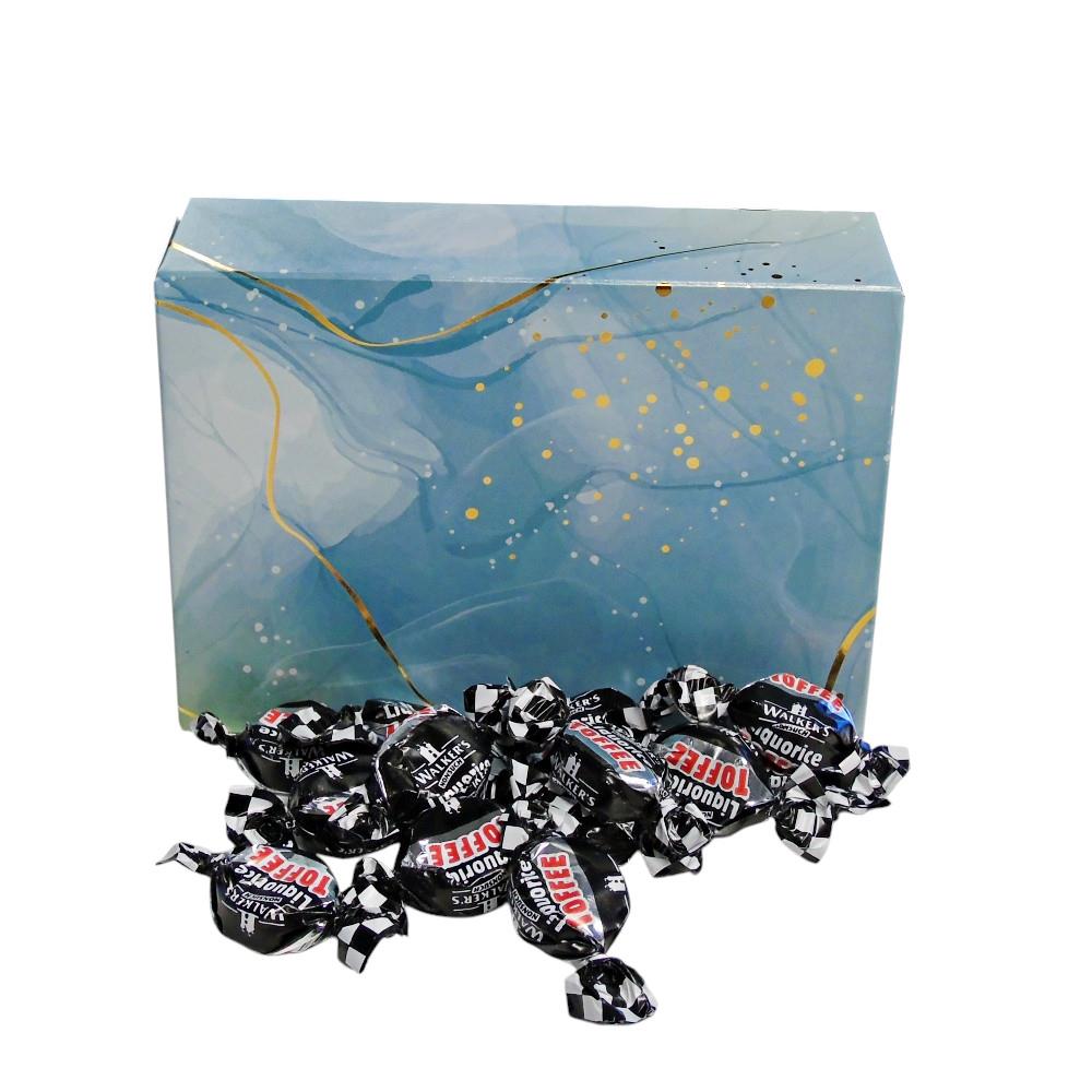 350g Rectangular Box of Walkers Liquorice Toffee
