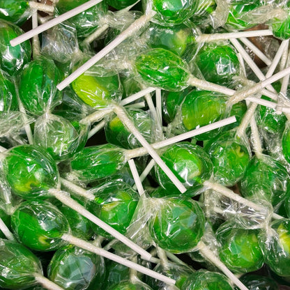 Bag of 10 Dobsons Apple Mega Lollies