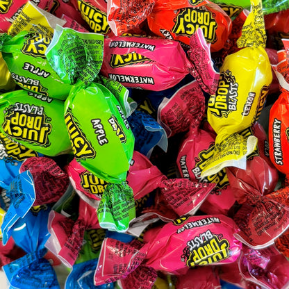 300g Square Window Star Pattern Box of Bazooka Juicy Drops