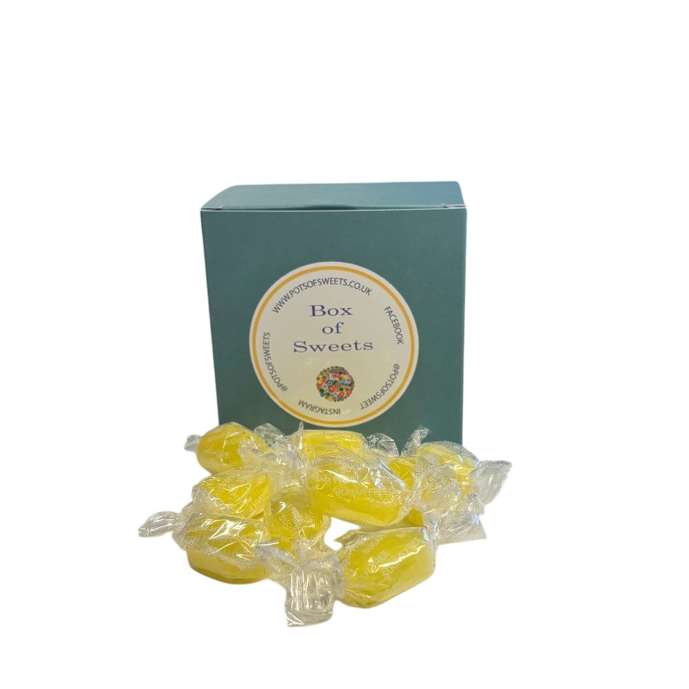 300g Square Box of Sherbet Lemon Sweets