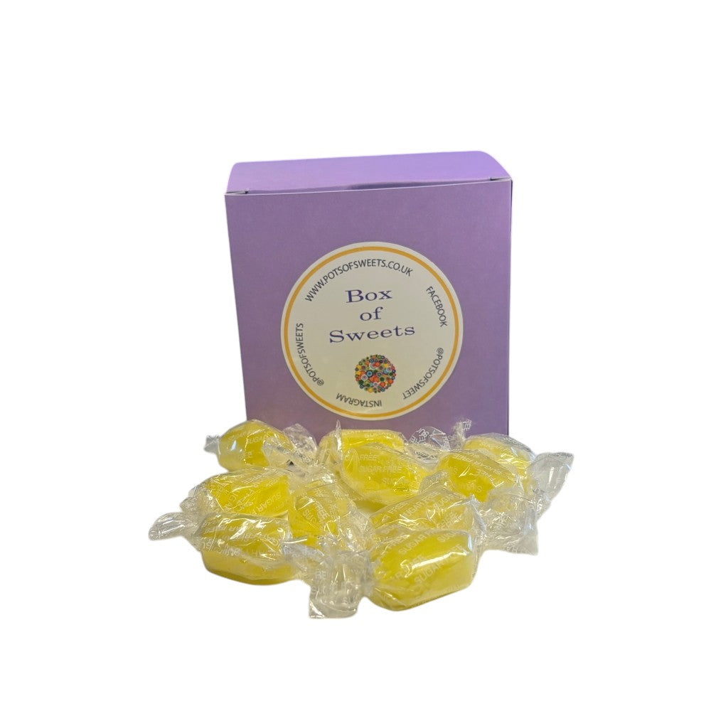 300g Square Box of Sherbet Lemon Sweets
