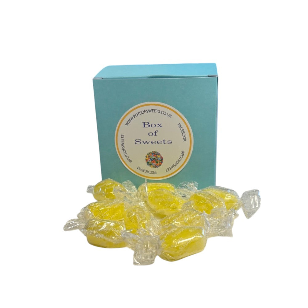 300g Square Box of Sherbet Lemon Sweets