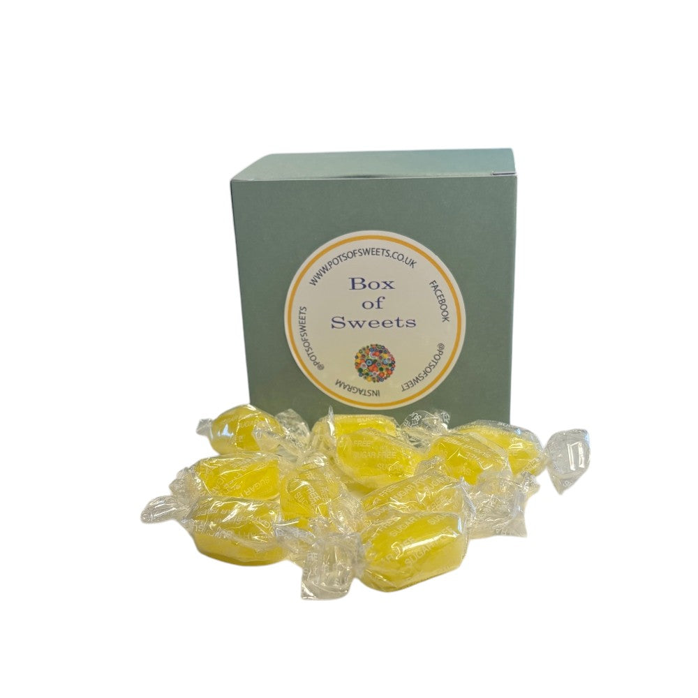 300g Square Box of Sherbet Lemon Sweets