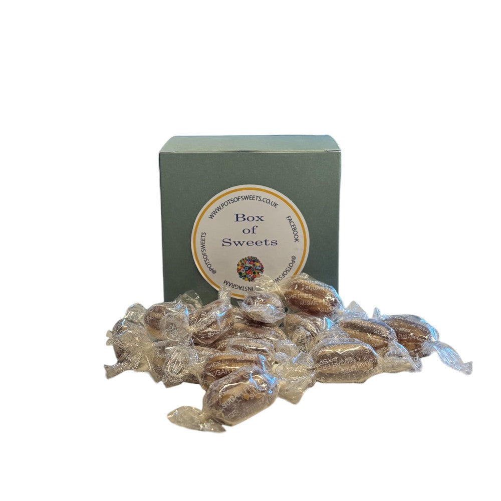 300g Square Box of Sugar Free Mint Humbugs