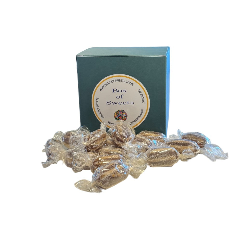 300g Square Box of Sugar Free Mint Humbugs