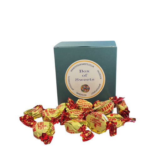 300g Square Box of Walker Nutty Brazil Toffee