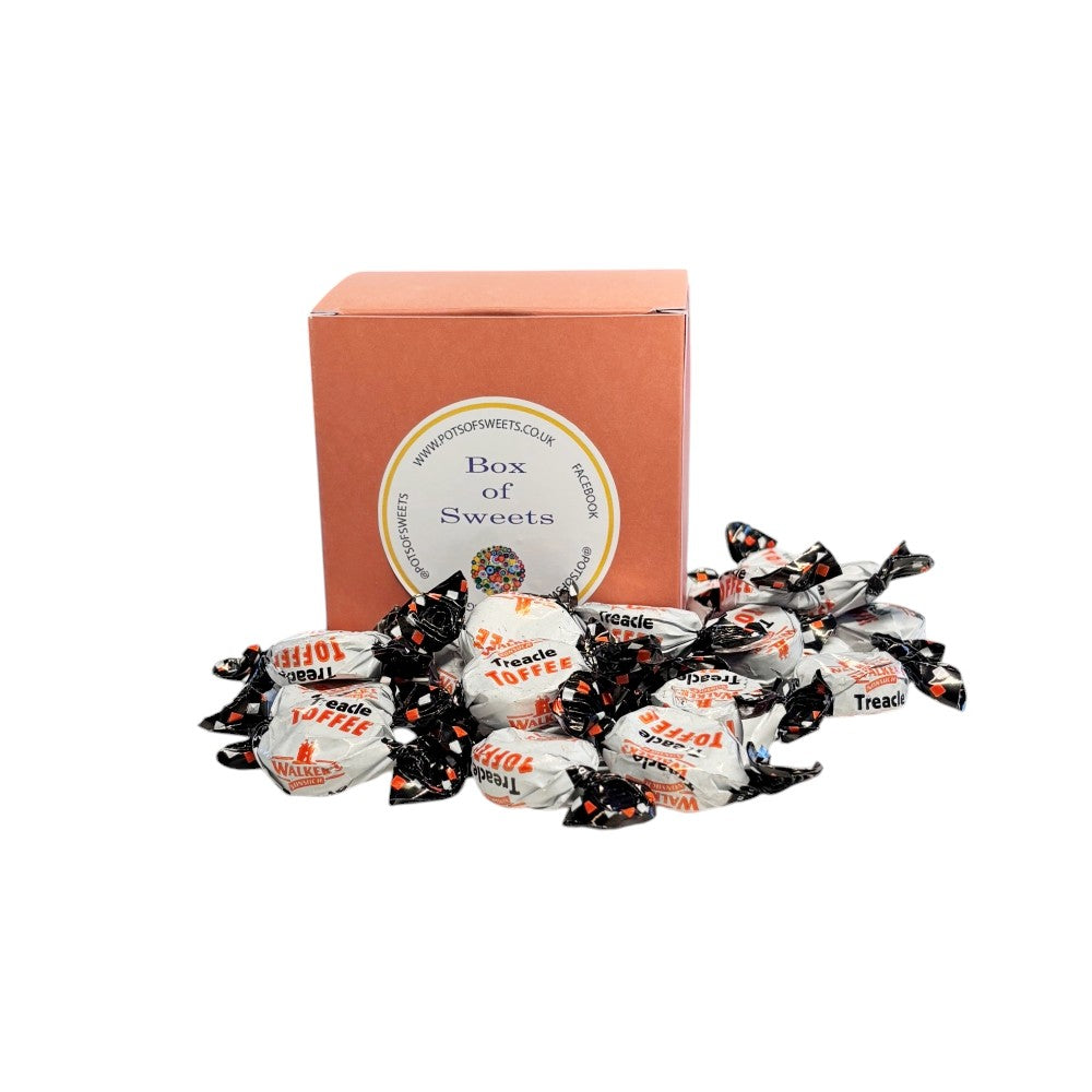 300g Square Box of Walkers Treacle Dabs Toffee
