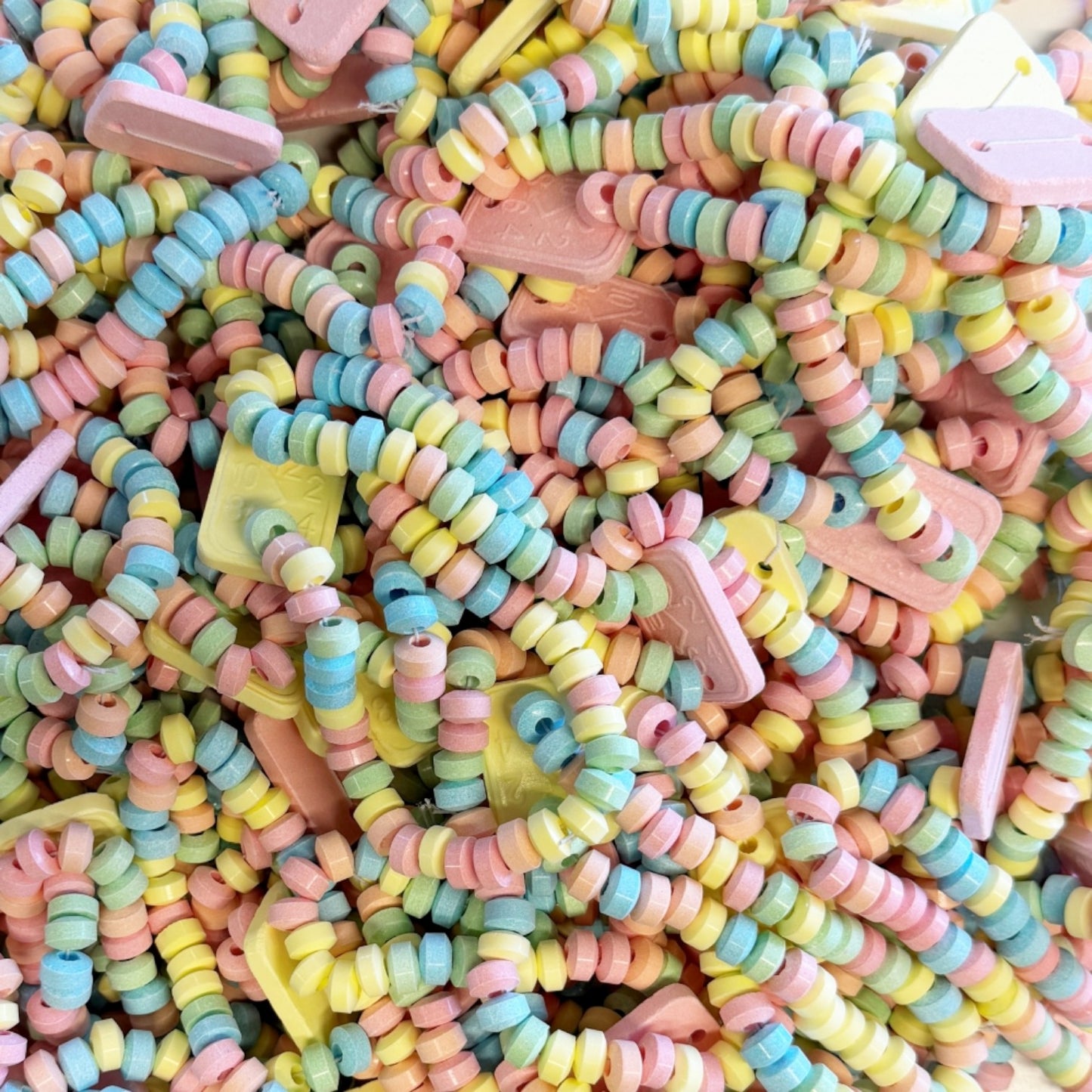 Pouch of 5 Candy Watches on Elastic String