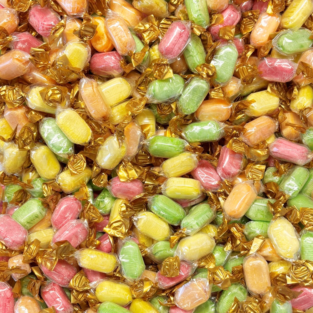 300g Square Box of Chocolate Fruits Sweets