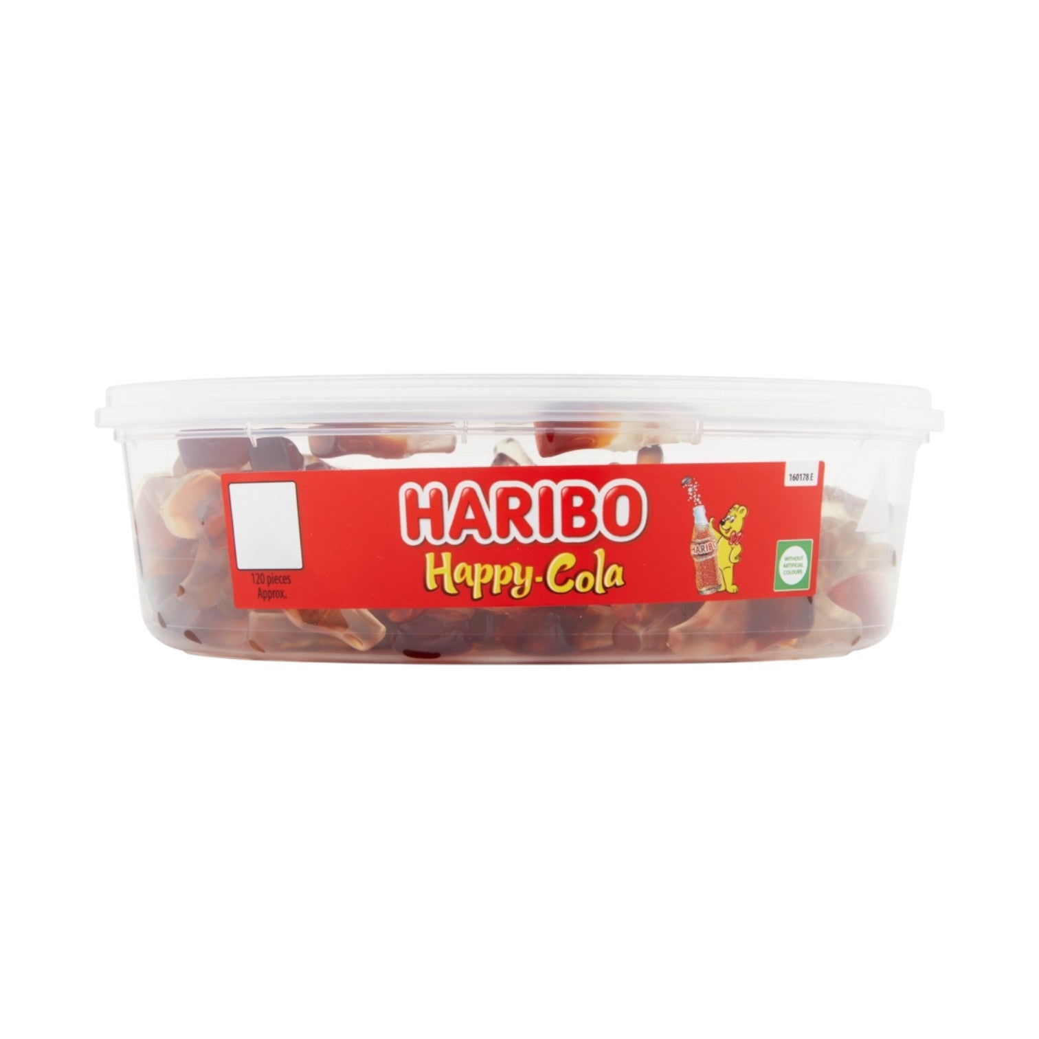 Haribo Happy Cola Bottles Tub 492g