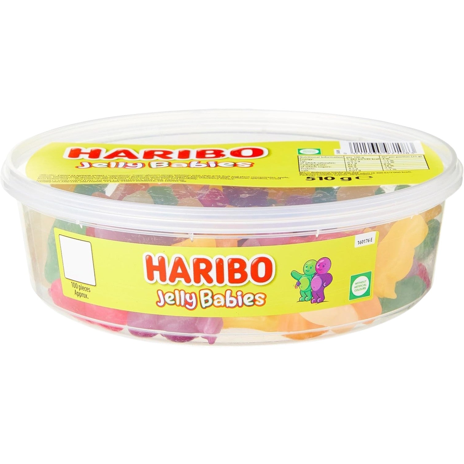 Haribo Jelly Babies 510g Tub