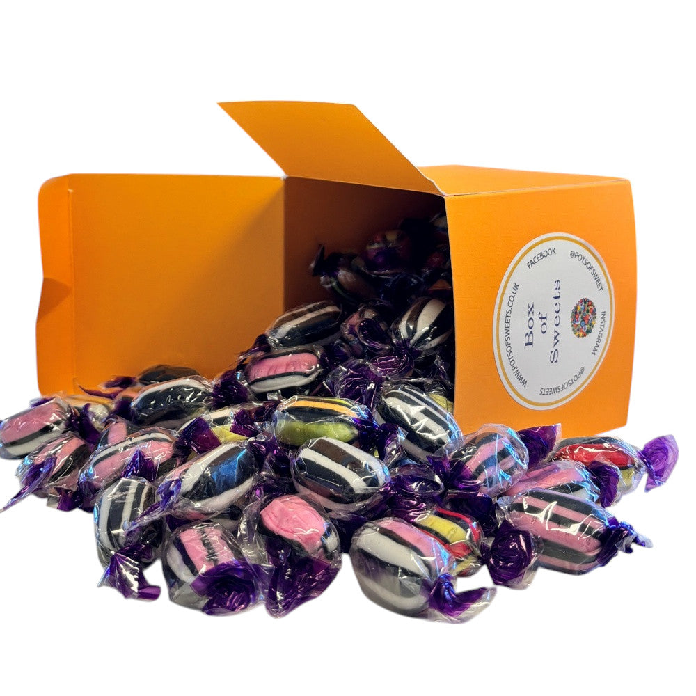Square Box of Buchanans Liquorice Assortment Sweets