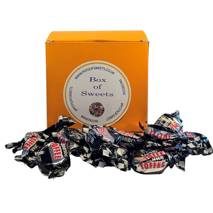 300g Square Box of Walkers Liquorice Toffee