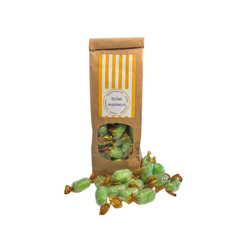 300g Bag of Hard Boiled Chocolate Limes Sweets