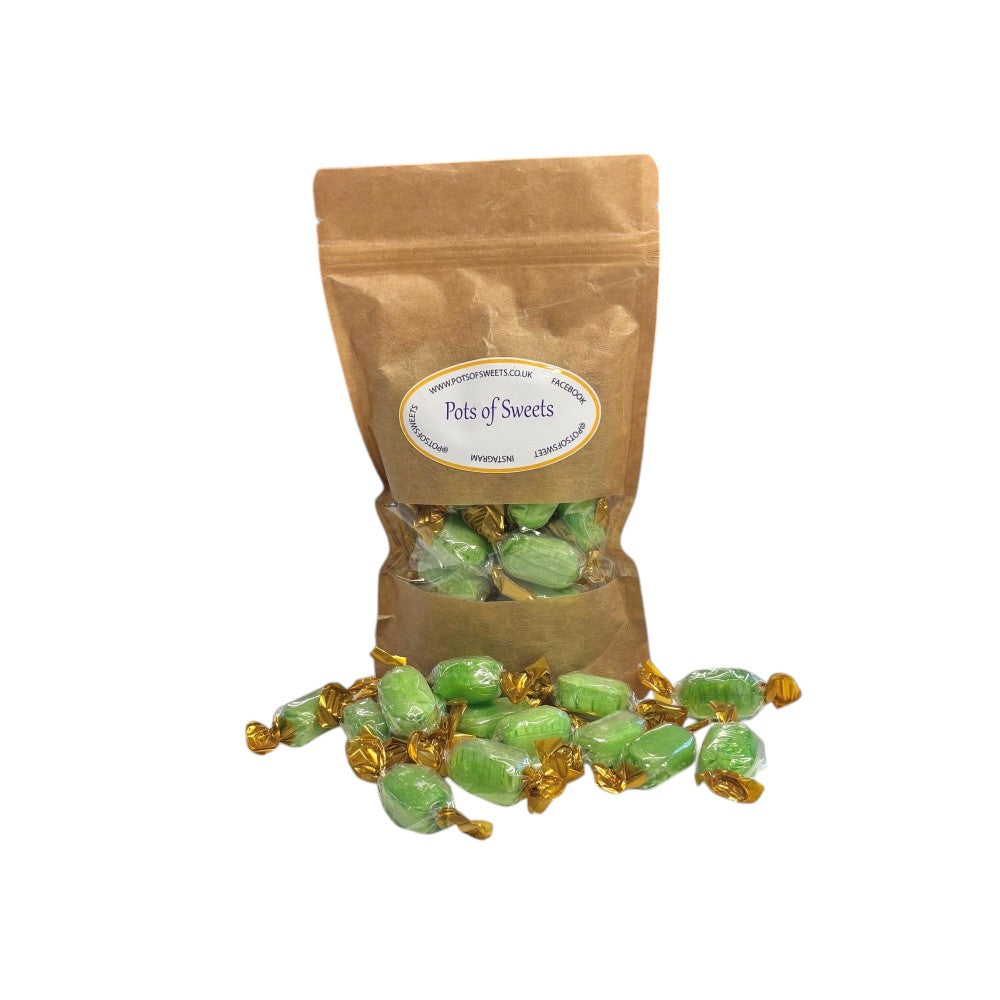 250g Pouch of Hard Boiled Chocolate Limes Sweets