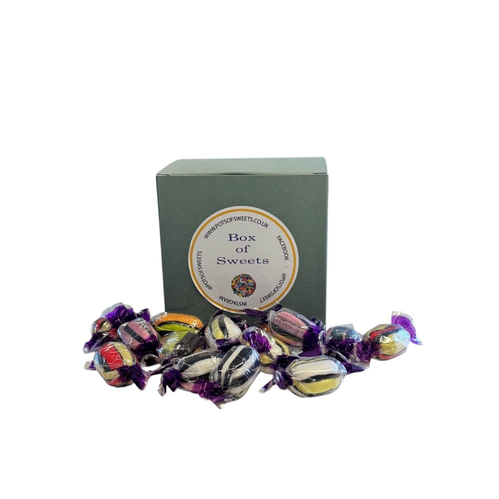 Square Box of Buchanans Liquorice Assortment Sweets