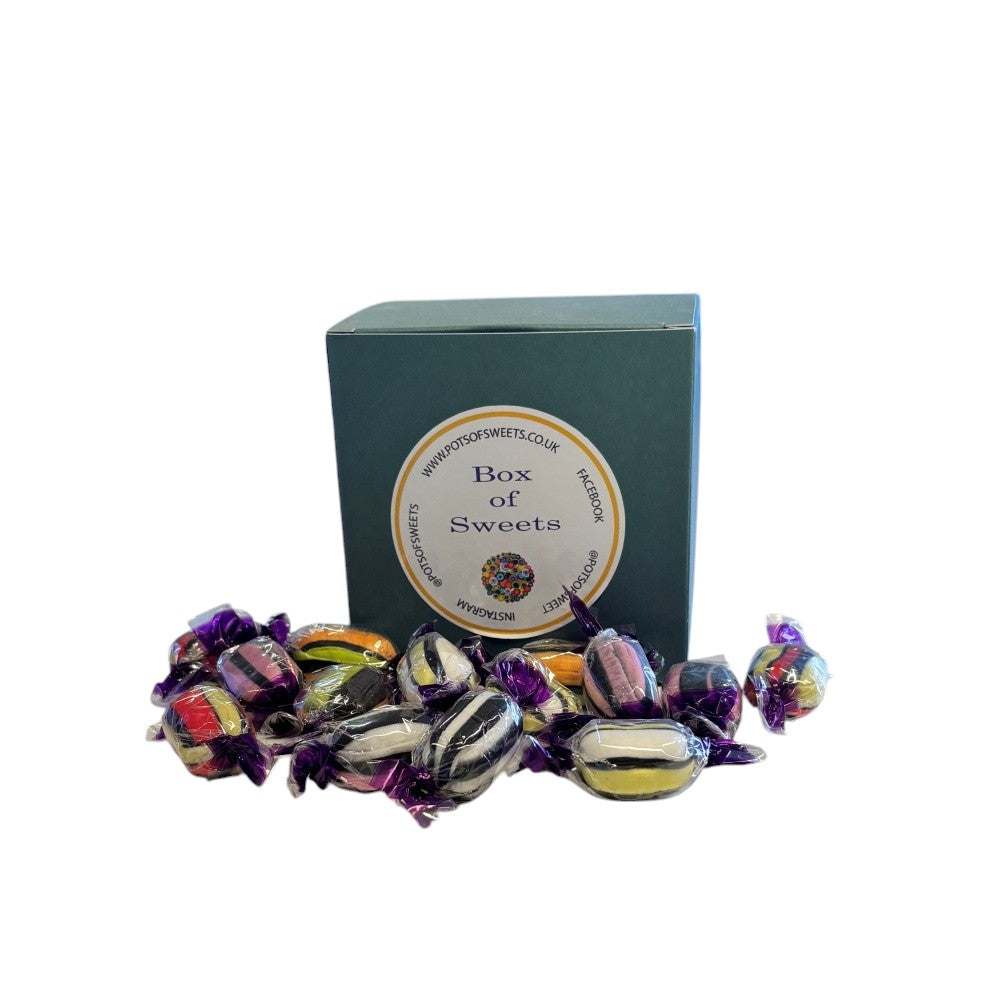 Square Box of Buchanans Liquorice Assortment Sweets