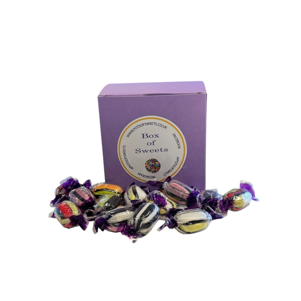 Square Box of Buchanans Liquorice Assortment Sweets