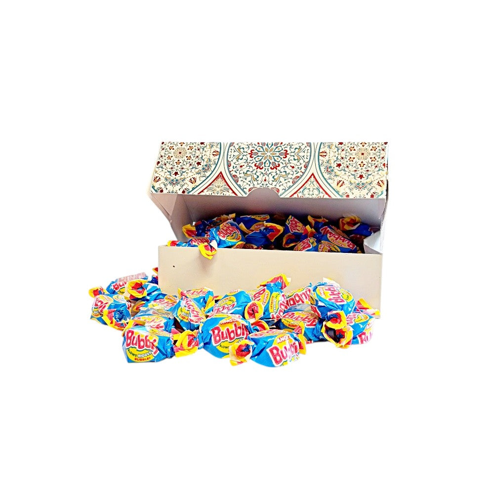 250g Rectangular Box Pattern of Anglo Bubble Bubblegum
