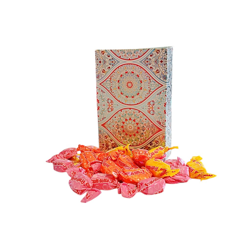 250g Rectangular Pattern Box of Fruitella Juicy Fruit Chews