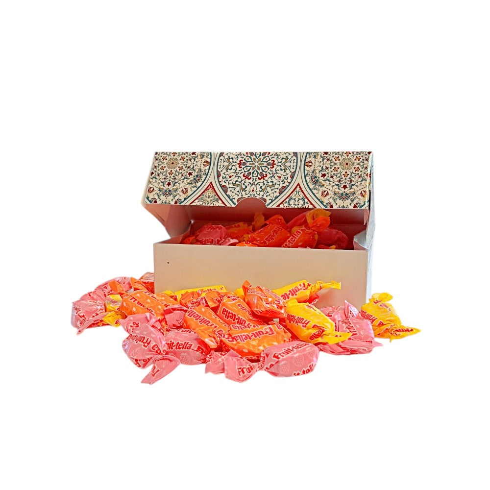 250g Rectangular Pattern Box of Fruitella Juicy Fruit Chews
