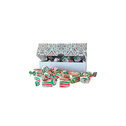 250g Rectangular Patterned Box of Spearmint Chews