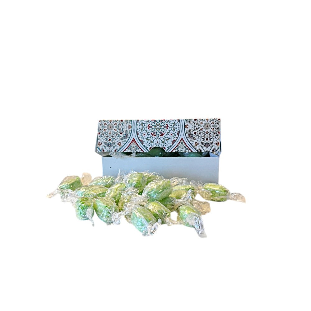 250g Rectangular Box Pattern of Sugar Free Chocolate Limes Sweets
