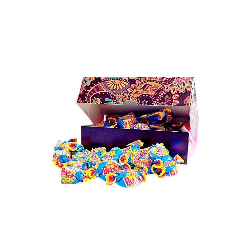 250g Rectangular Box Pattern of Anglo Bubble Bubblegum