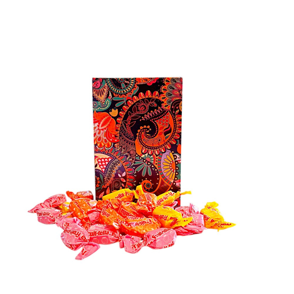 250g Rectangular Pattern Box of Fruitella Juicy Fruit Chews