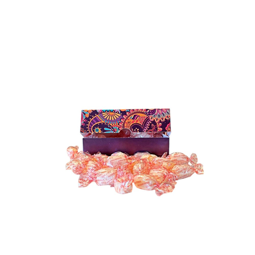 250g Rectangular Box Pattern of Sugar Free Mintoes