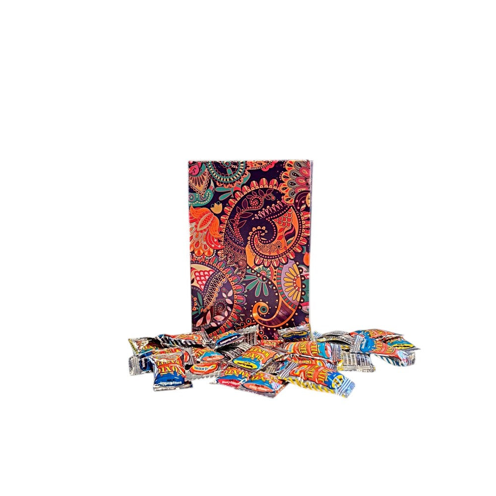 250g Rectangular Box Pattern of Toxic Waste Nuclear Fusion Super Sour Sweets