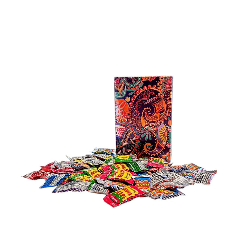 250g Rectangular Box Pattern of Toxic Waste and Nuclear Waste Super Sour Sweet Mix