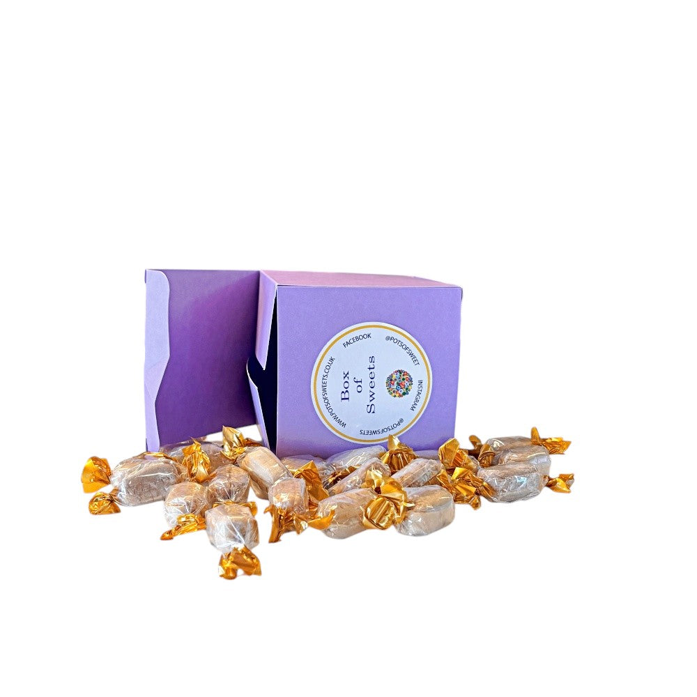 300g Square Box of Chocolate Crunch Sweets
