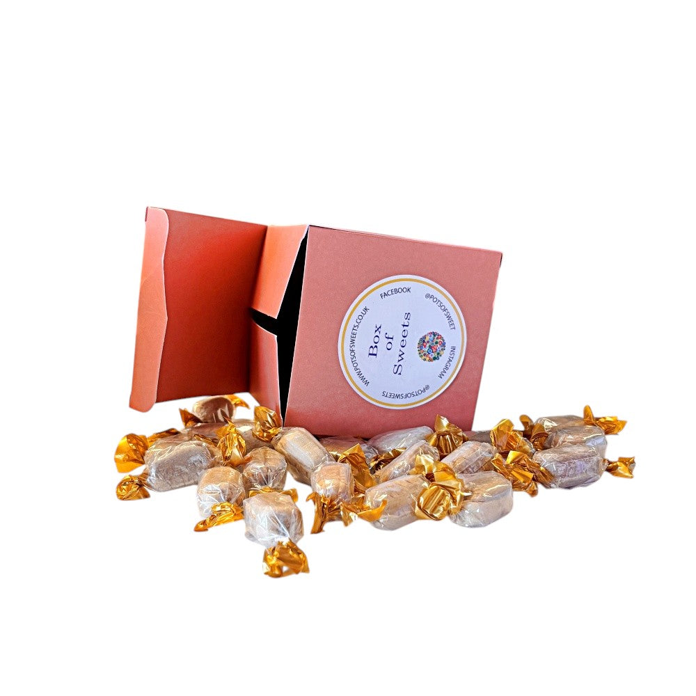 300g Square Box of Chocolate Crunch Sweets