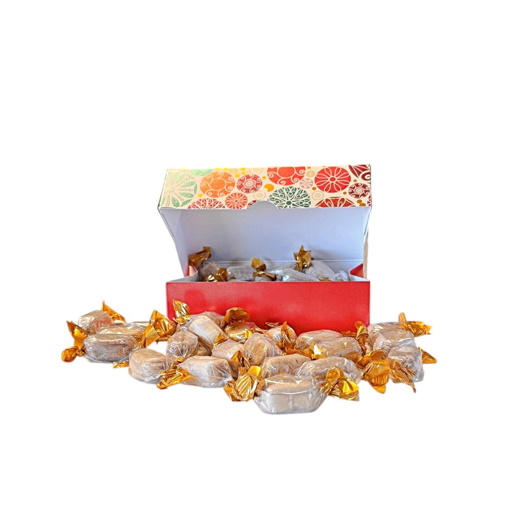 250g Rectangular Pattern Box of Chocolate Crunch Sweets