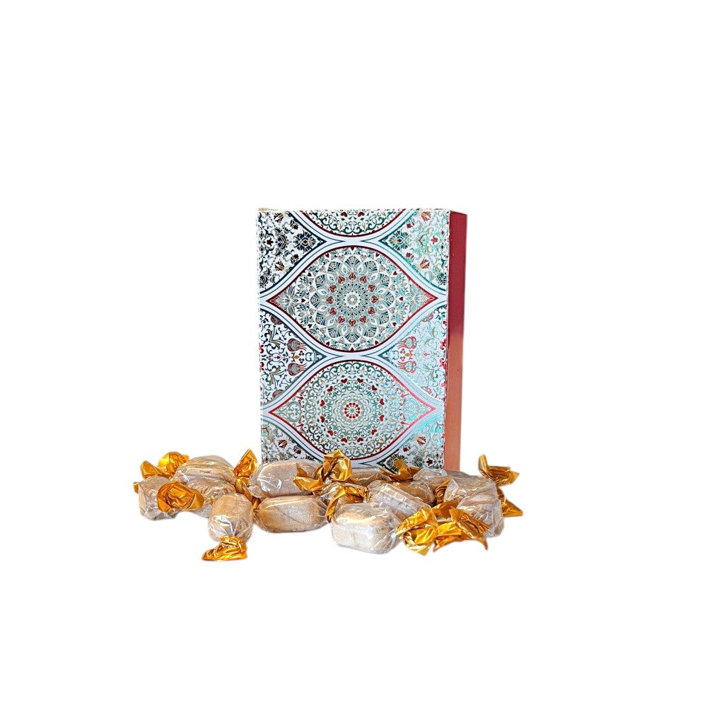 250g Rectangular Pattern Box of Chocolate Crunch Sweets