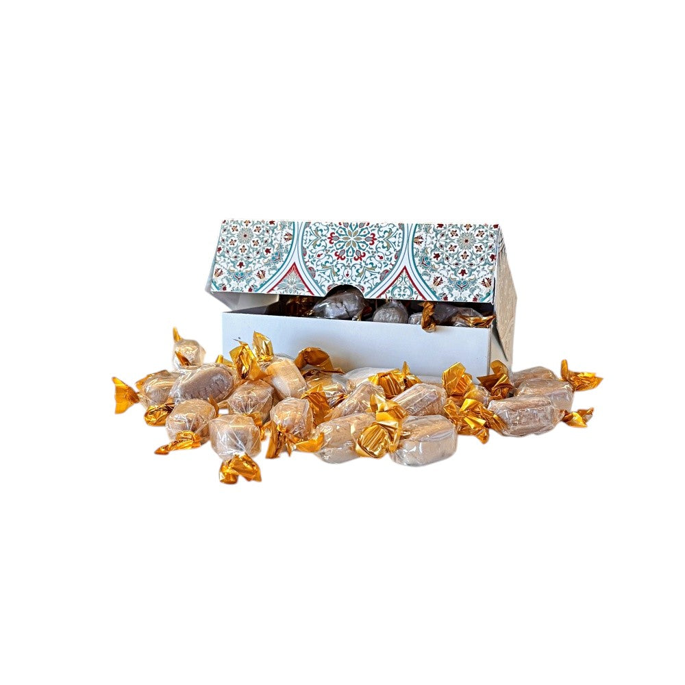 250g Rectangular Pattern Box of Chocolate Crunch Sweets