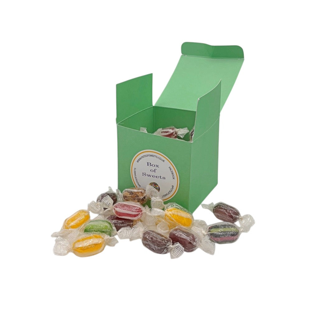 300g Square Box Buchanans Winter Mix Hard Boiled Sweets