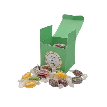 300g Square Box Buchanans Winter Mix Hard Boiled Sweets