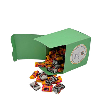 300g Square Box of Black Jacks and Fruit Salads