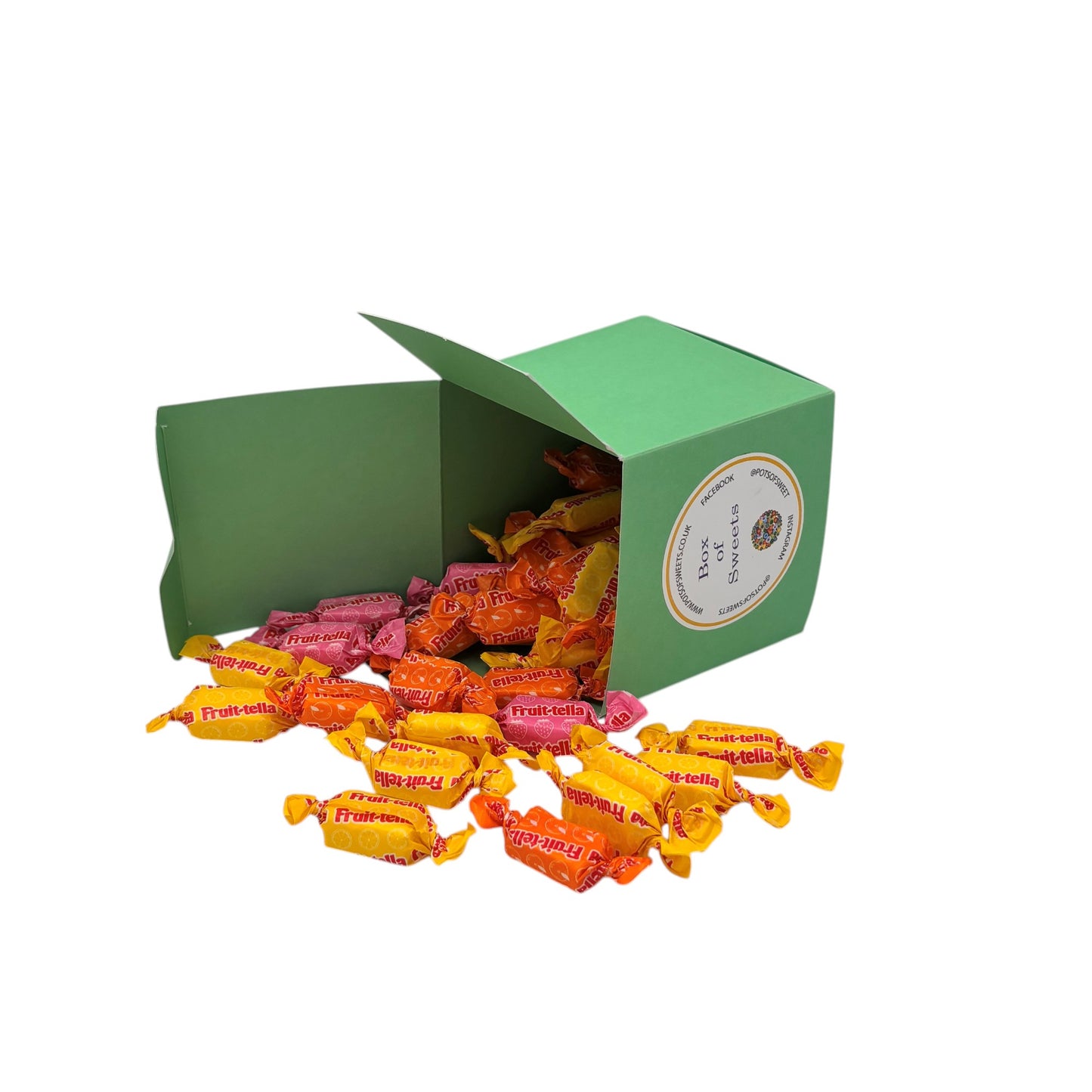 300g Square Box of Fruitella Juicy Fruit Chews