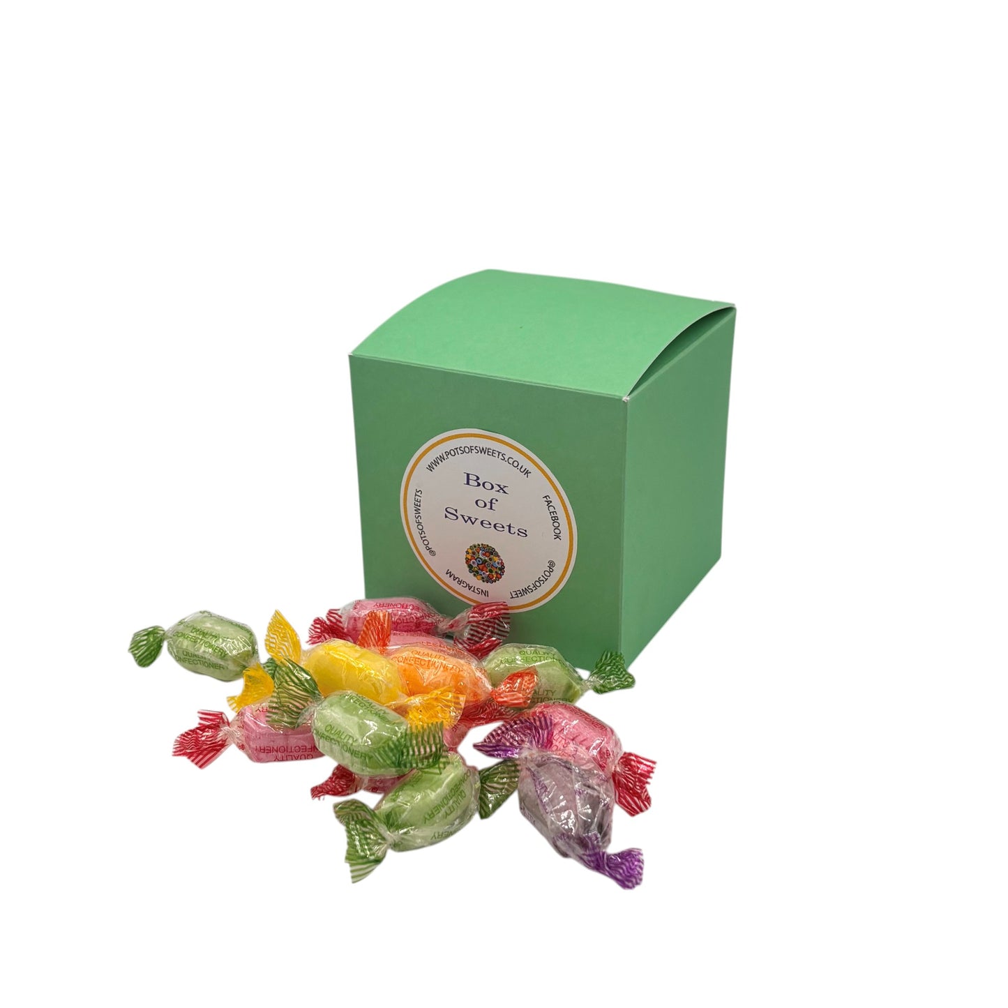 300g Square Box of Sherbet Fruits