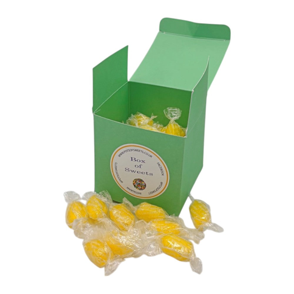 300g Square Box of Sugar Free Sherbet Lemons