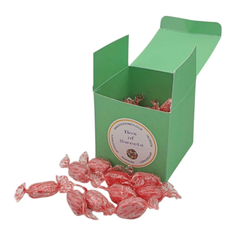300g Square Box of Sugar Free Strawberry Sherbets Sweets