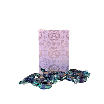 250g Rectangular Patterned Box of Buchanan's Chocolate Peppermint Creams