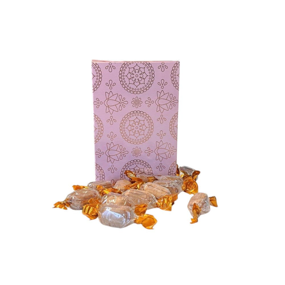 250g Rectangular Pattern Box of Chocolate Crunch Sweets