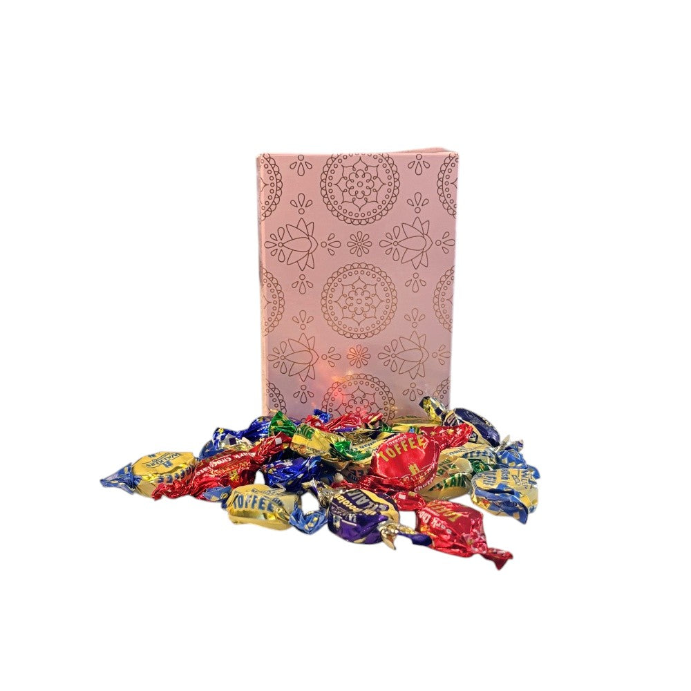 250g Rectangular Box Pattern of Walkers Assorted Toffees