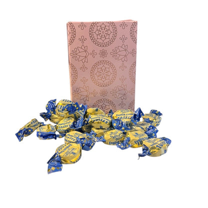 250g Rectangular Box Pattern of Walkers English Creamy Toffee