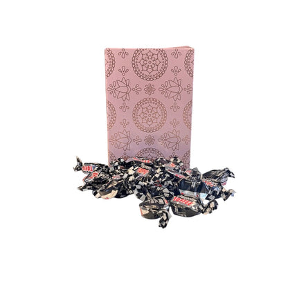 250g Rectangular Box Pattern of Walkers Liquorice Toffee